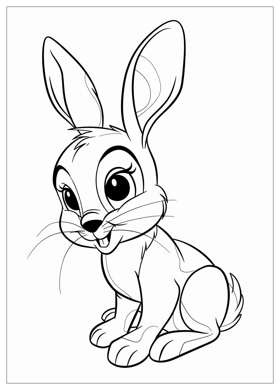 Disney Easter Coloring Pages-6