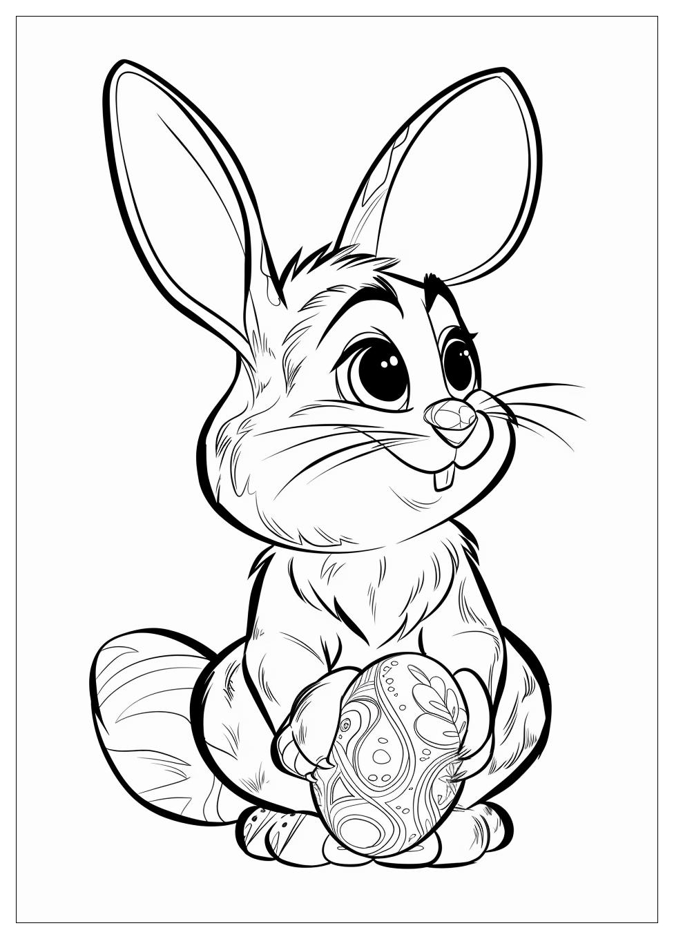 Disney Easter Coloring Pages-7