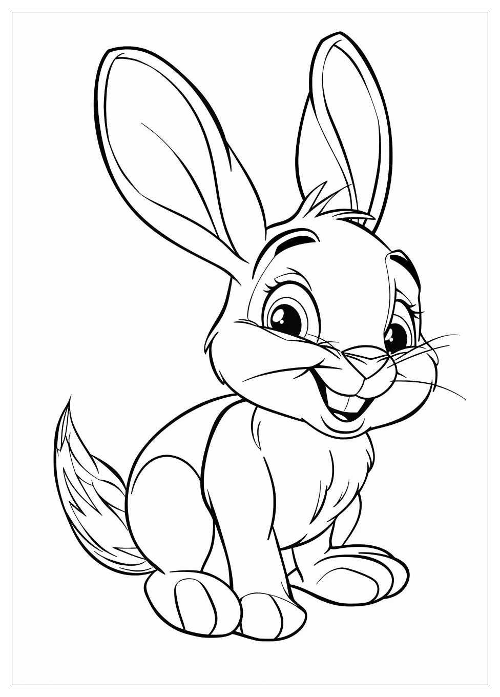 Disney Easter Coloring Pages-8