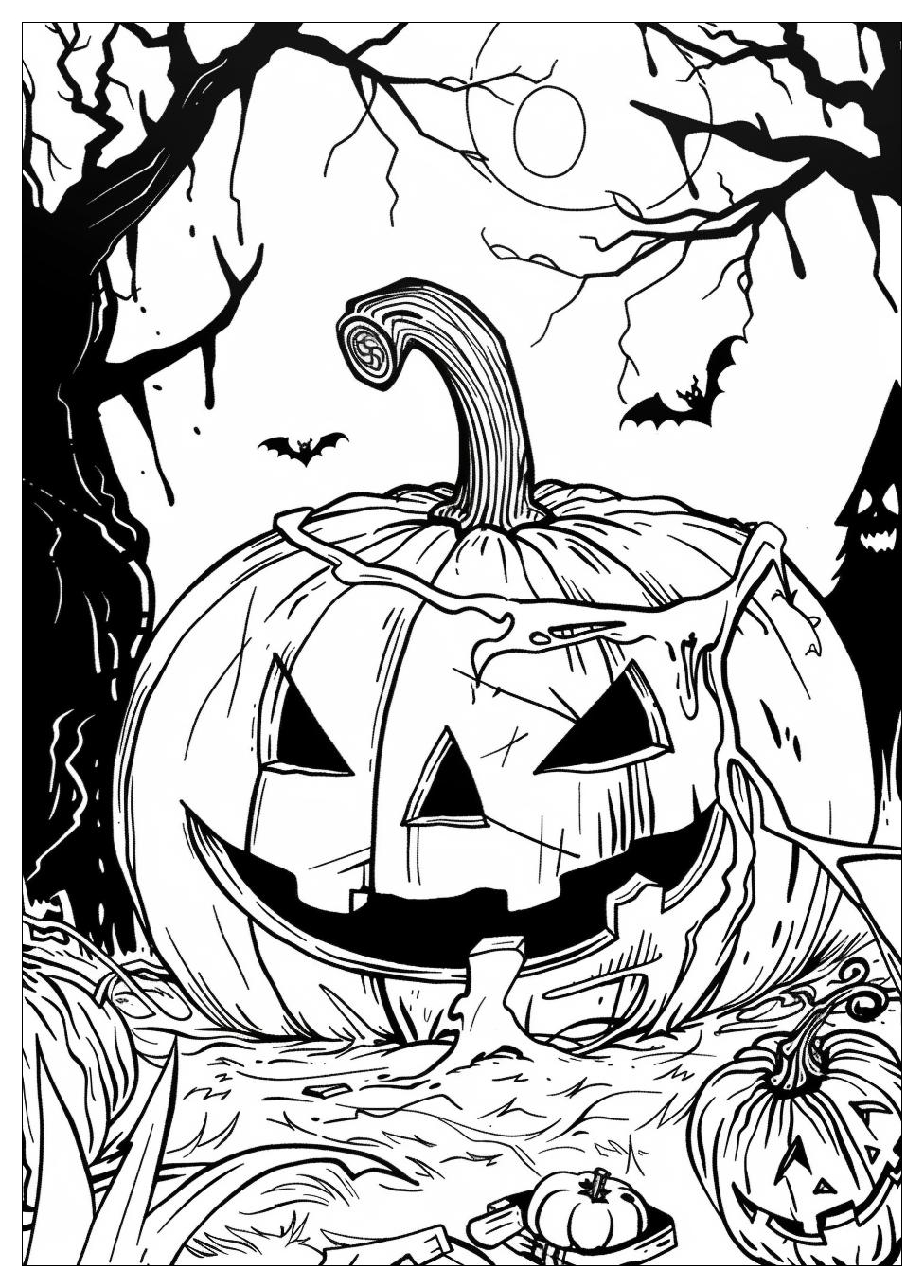 Disney Halloween Coloring Pages-10