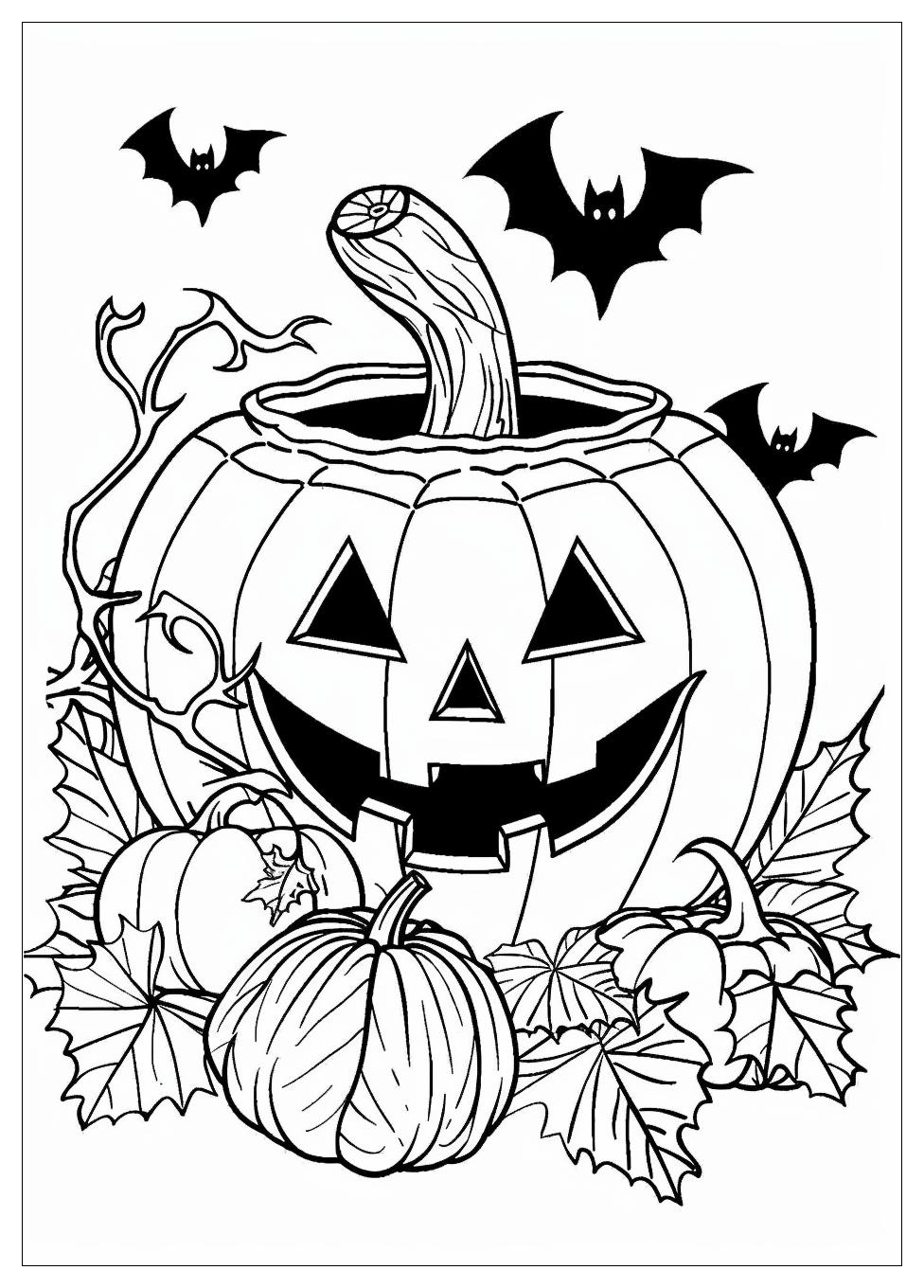 Disney Halloween Coloring Pages-11