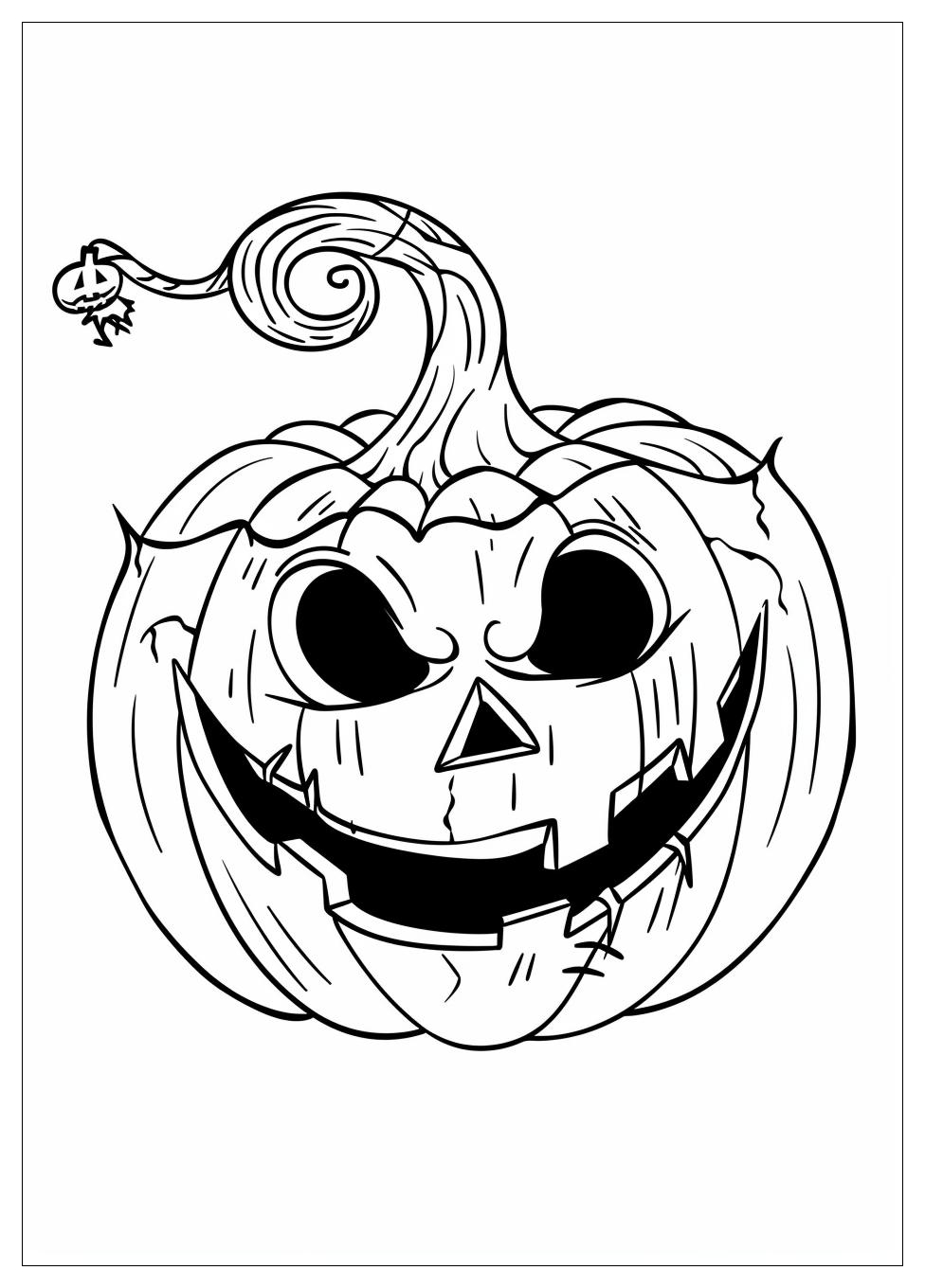 Disney Halloween Coloring Pages-12