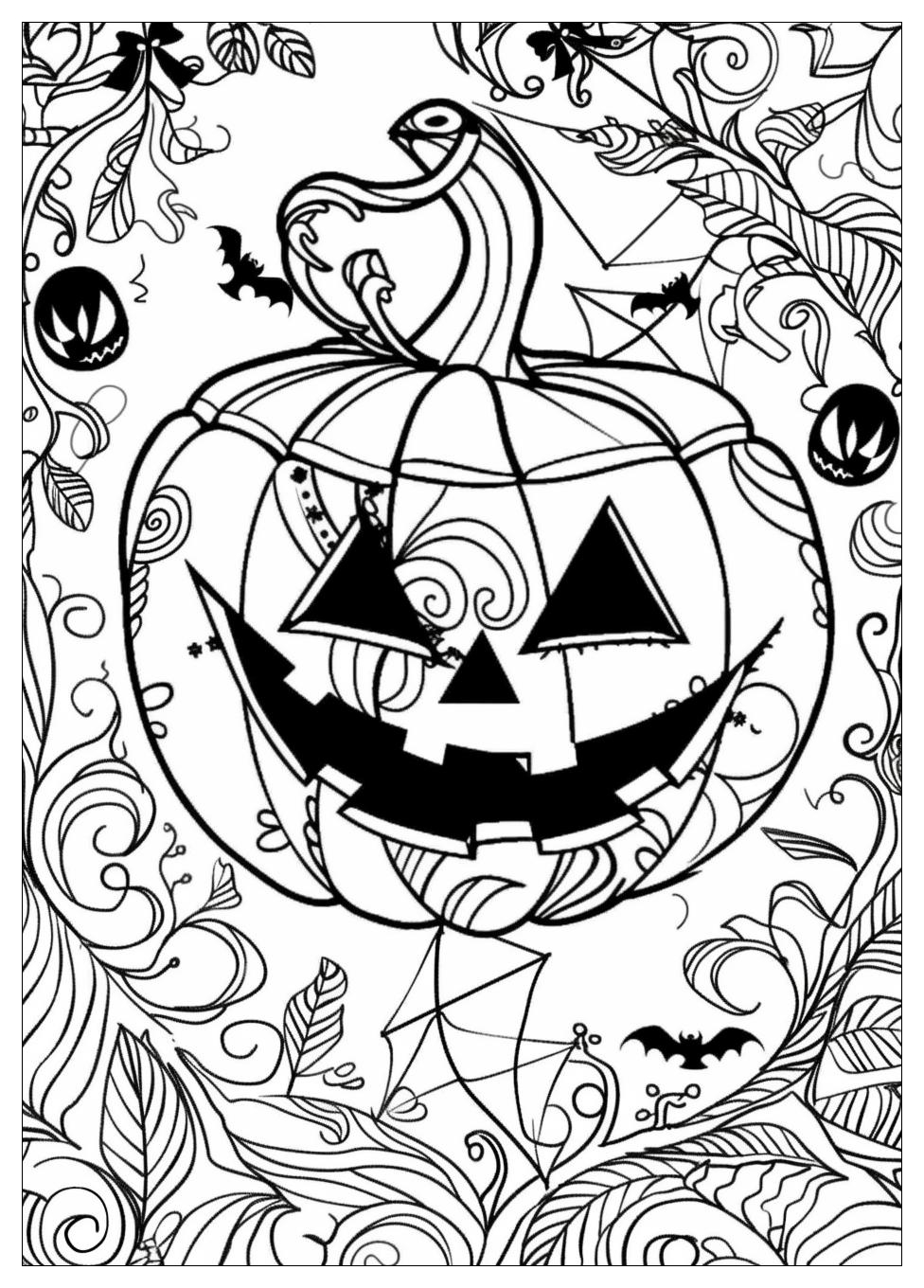 Disney Halloween Coloring Pages-13