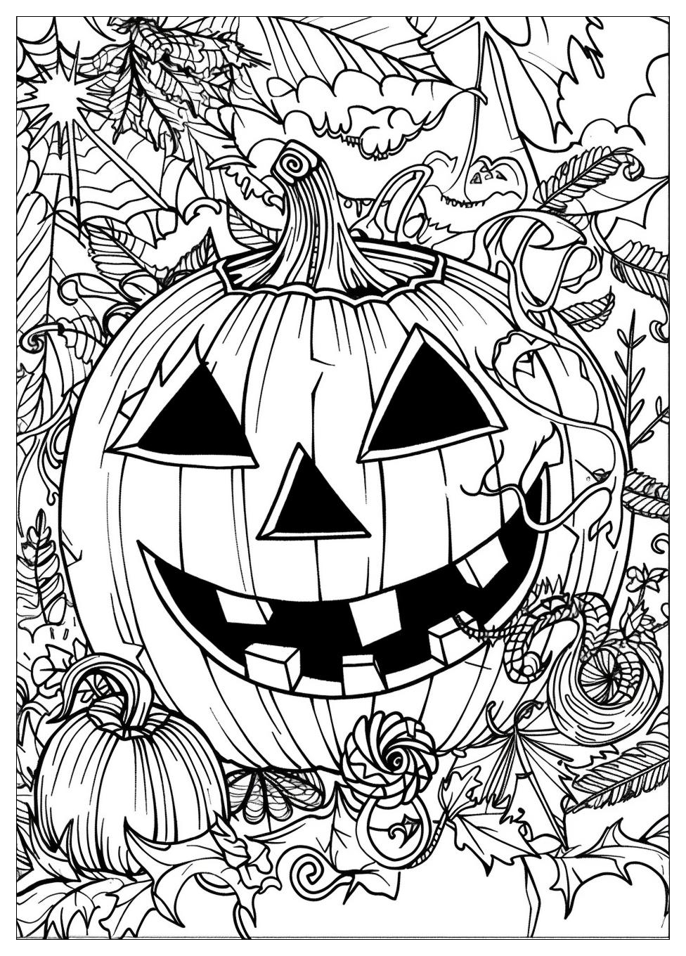 Disney Halloween Coloring Pages-14