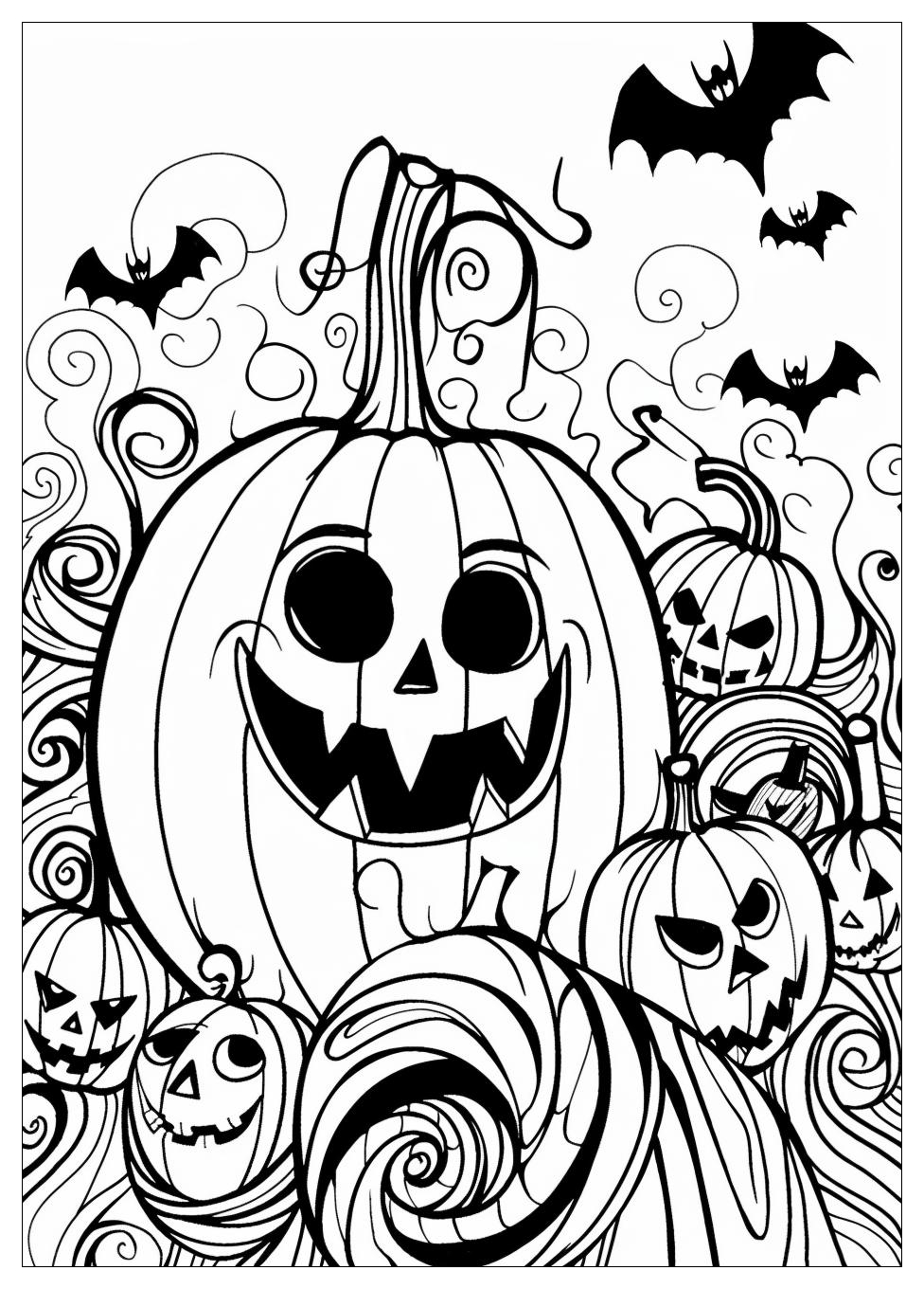 Disney Halloween Coloring Pages-17