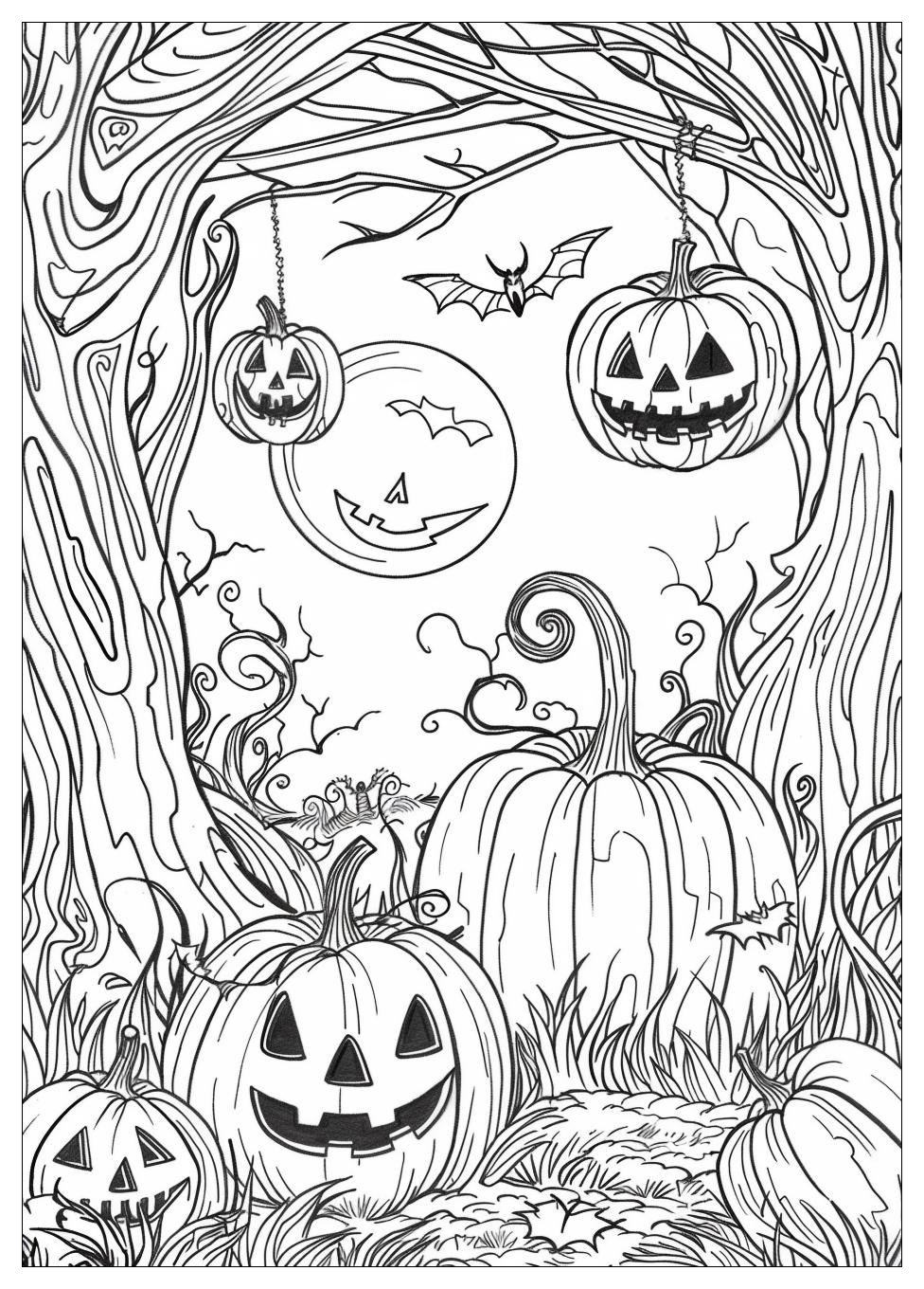 Disney Halloween Coloring Pages-20