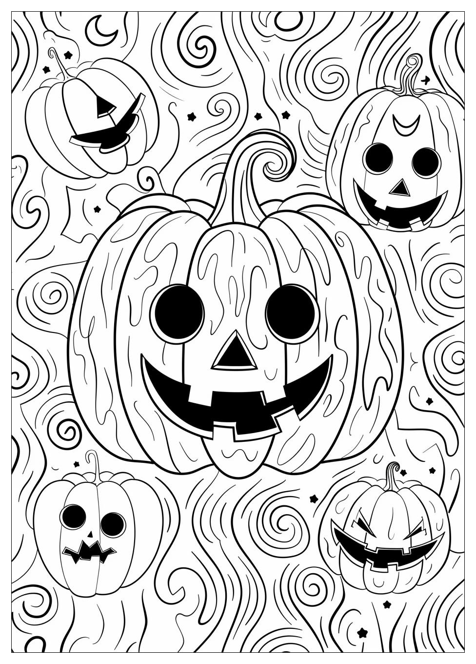 Disney Halloween Coloring Pages-4