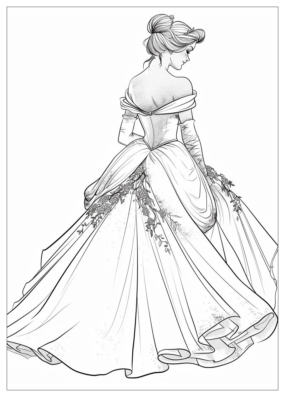 Disney Princess Coloring Pages-11