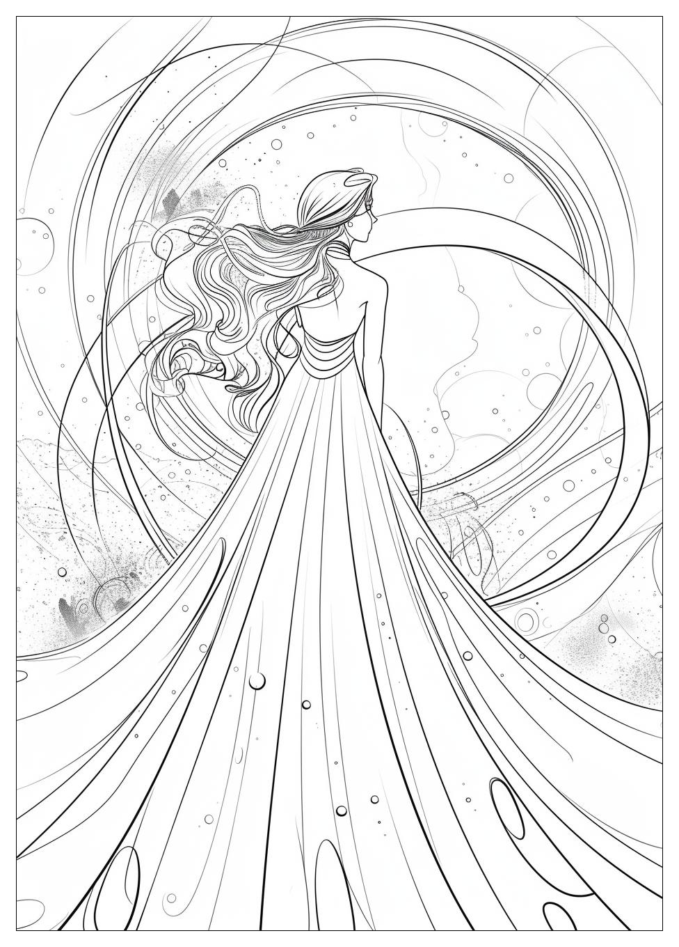 Disney Princess Coloring Pages-18