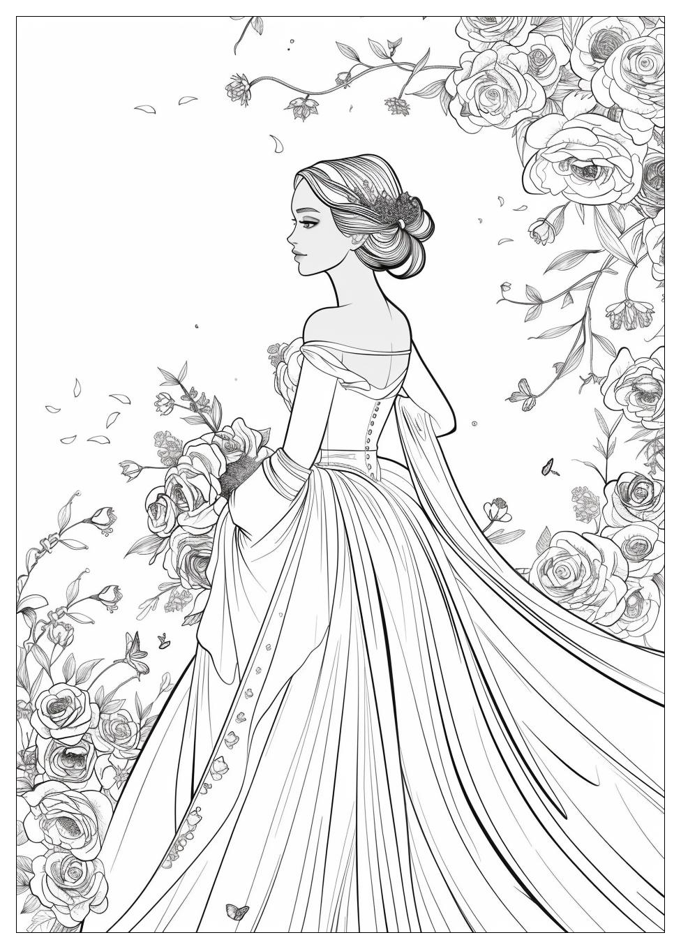 Disney Princess Coloring Pages-20