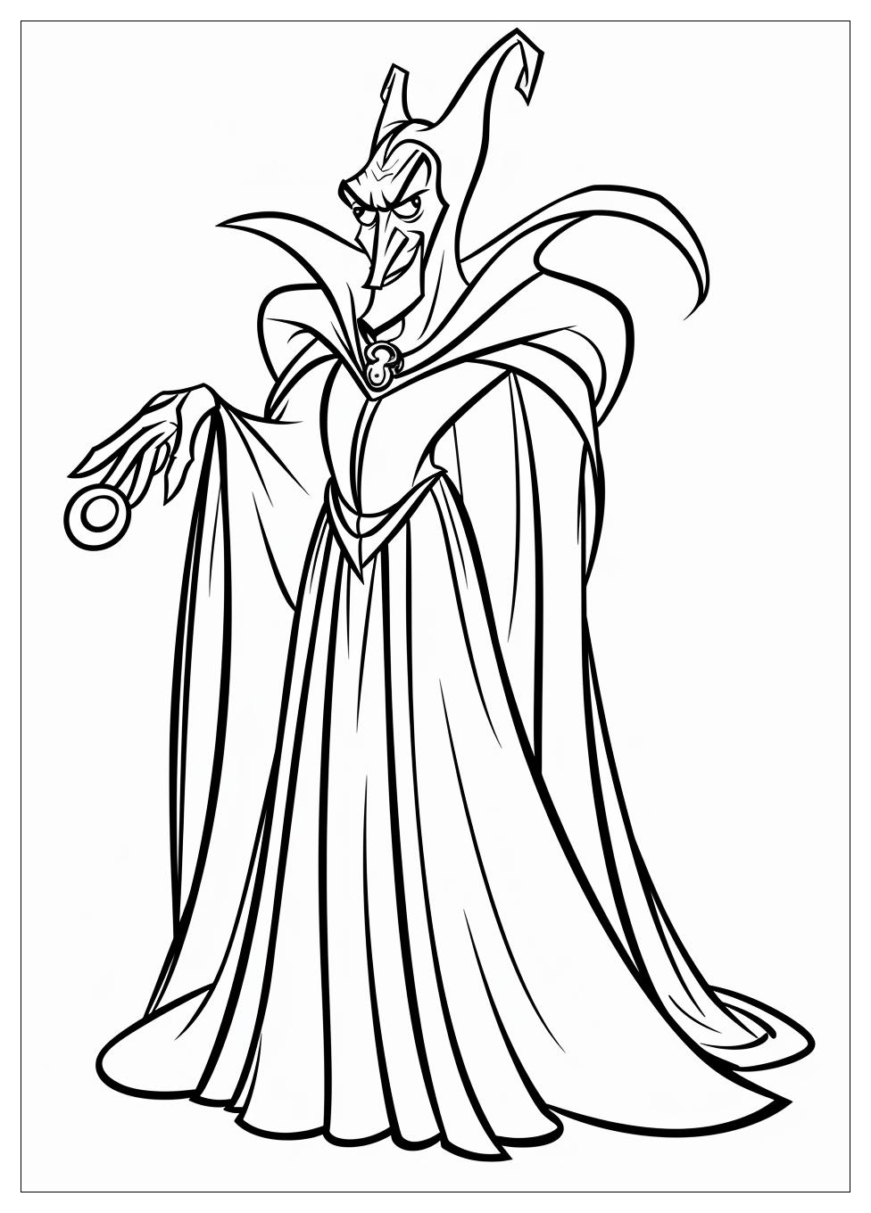 Disney Villain Coloring Pages-1