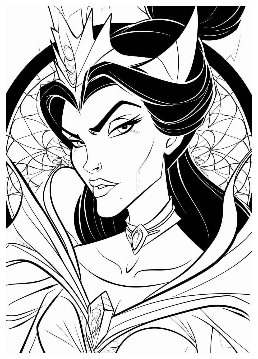 Disney Villain Coloring Pages-10