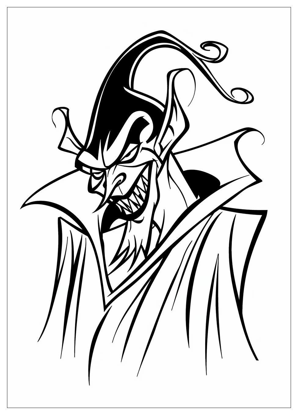 Disney Villain Coloring Pages-12