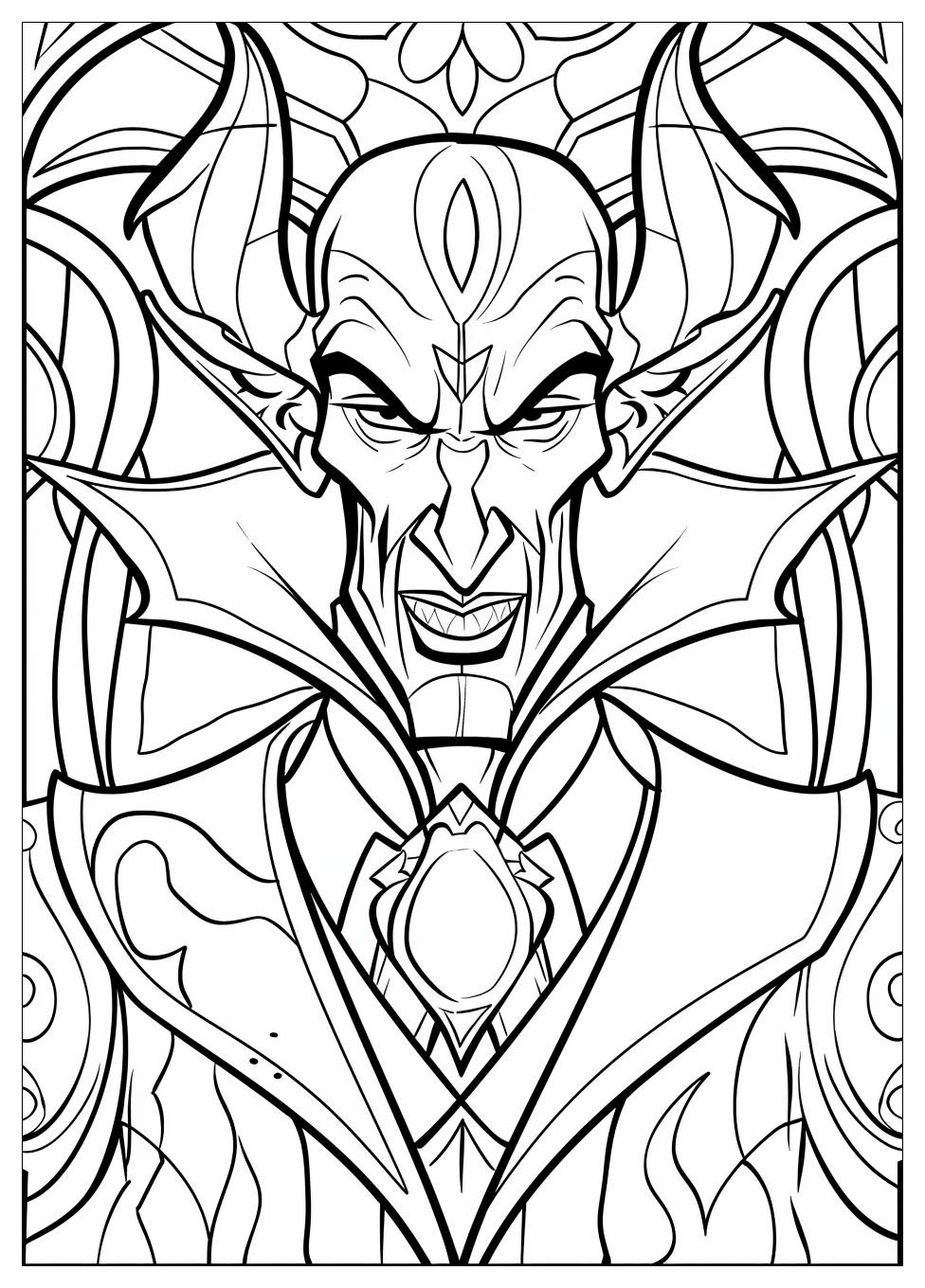 Disney Villain Coloring Pages-14