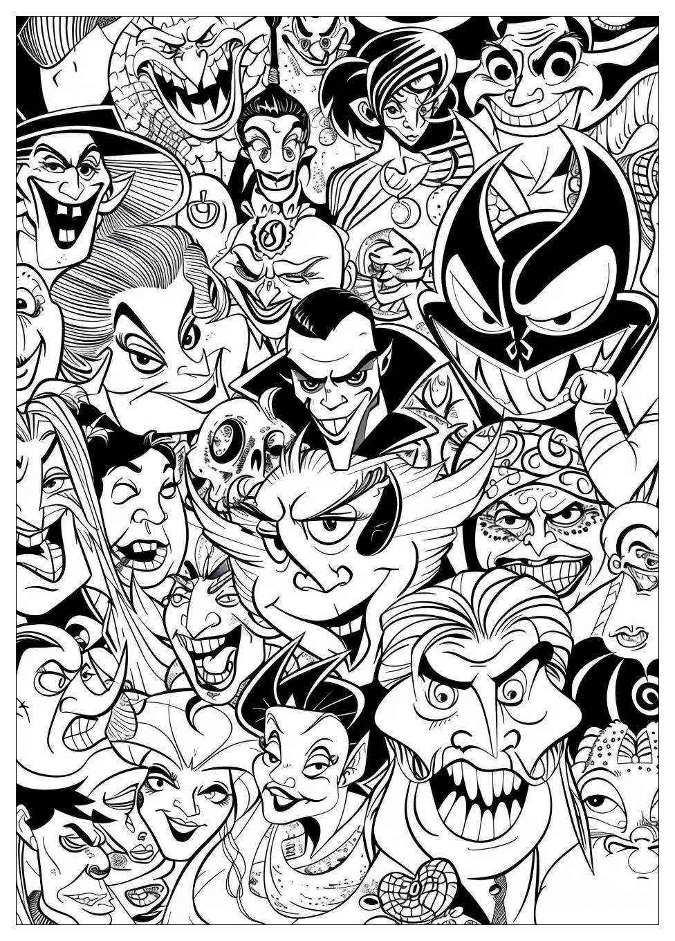 Disney Villain Coloring Pages-17