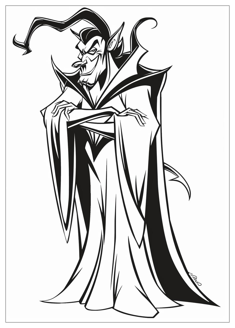 Disney Villain Coloring Pages-19