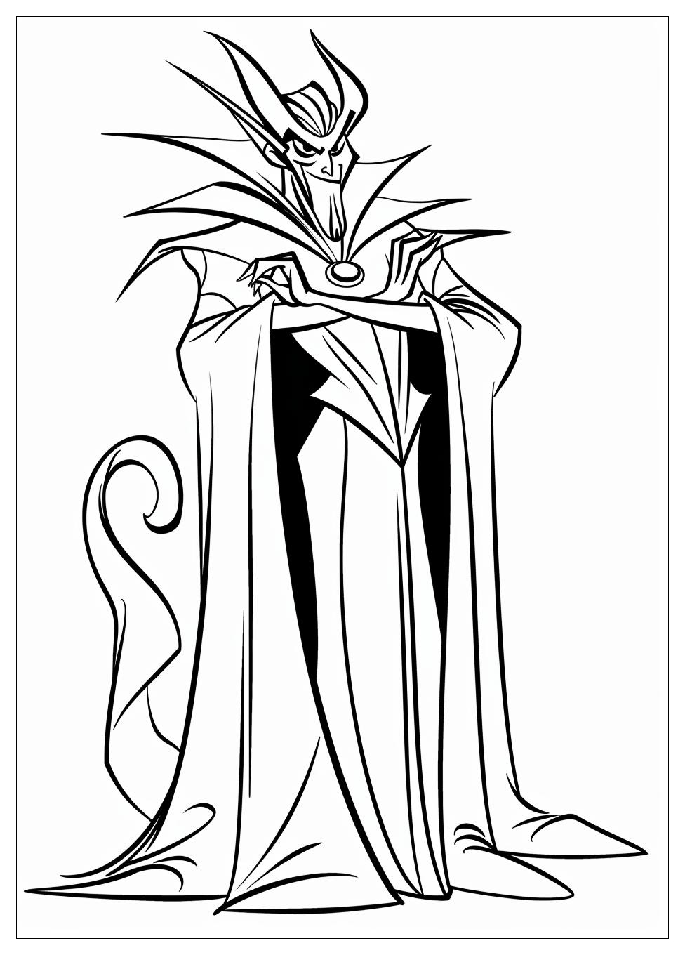 Disney Villain Coloring Pages-2