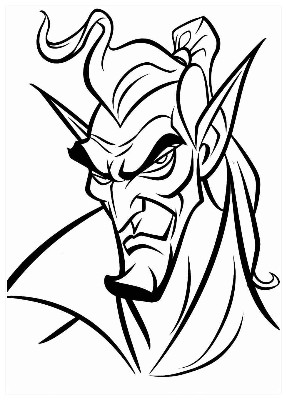 Disney Villain Coloring Pages-5