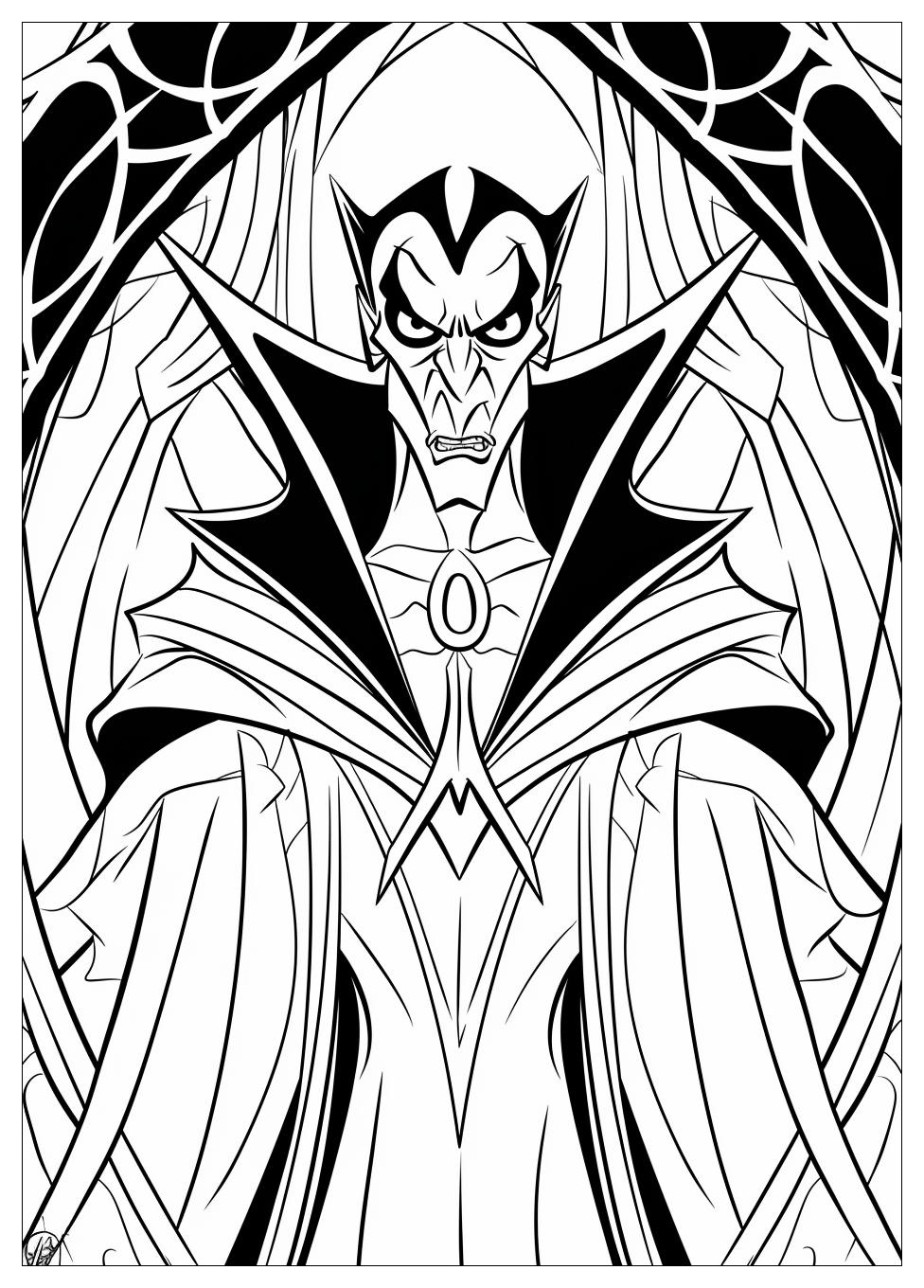 Disney Villain Coloring Pages-7