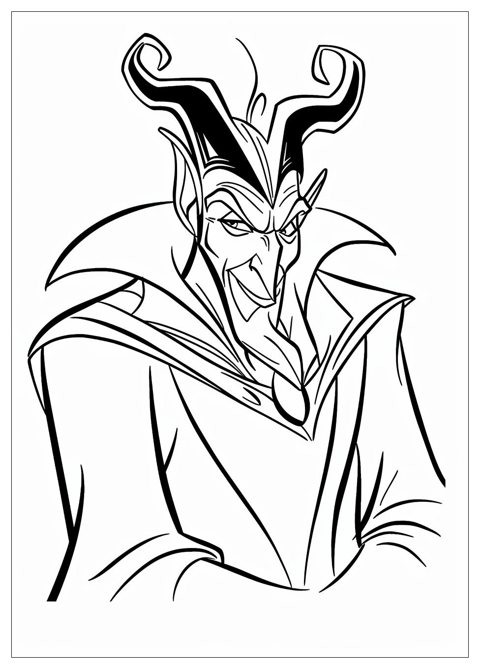 Disney Villain Coloring Pages-8