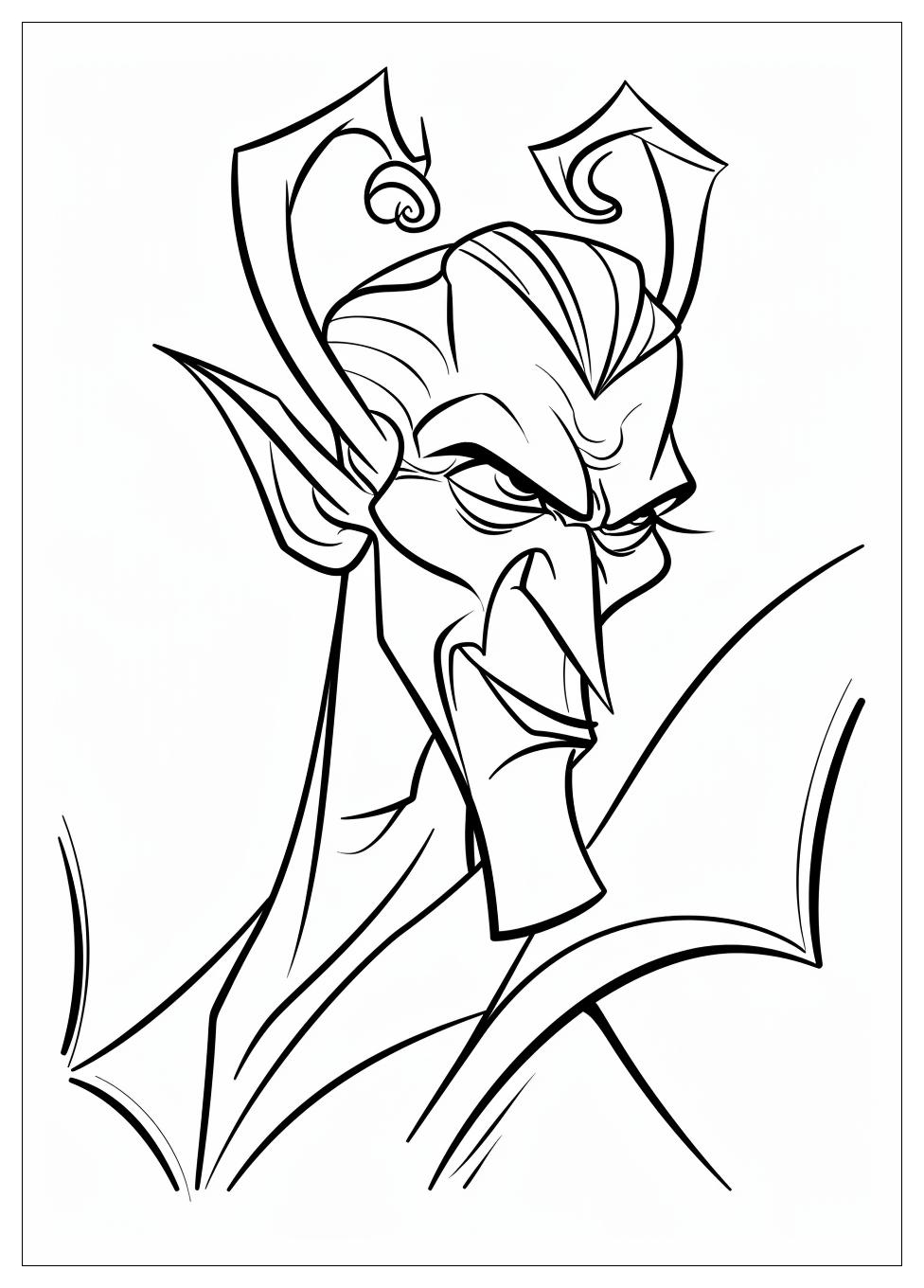 Disney Villain Coloring Pages-9