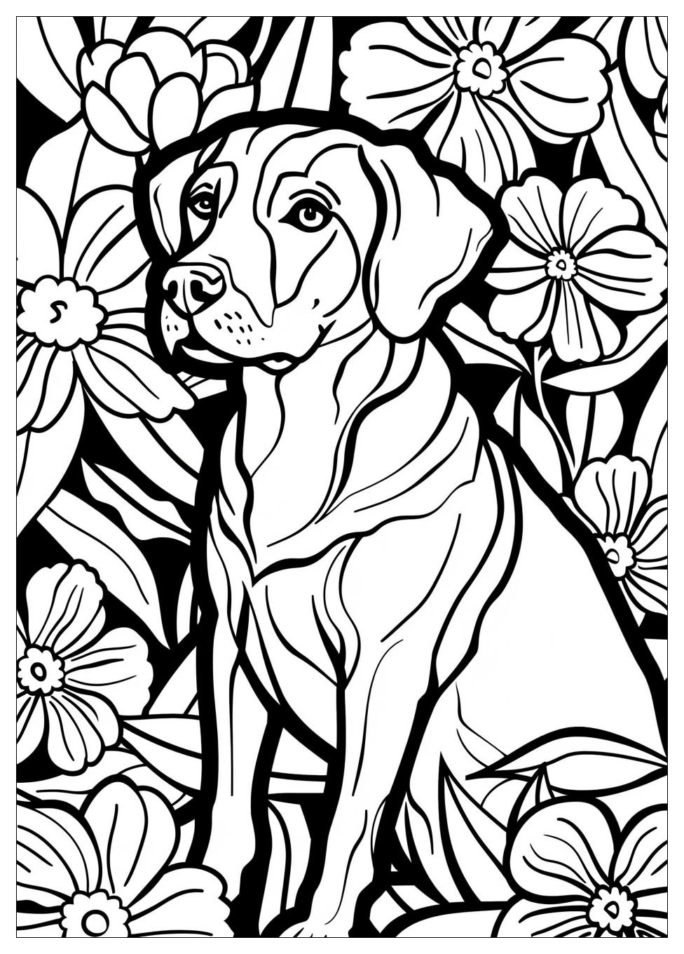 Dog Day Coloring Pages-10