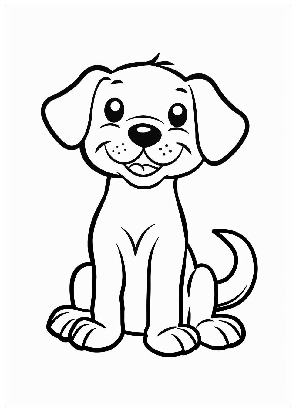 Dog Day Coloring Pages-12