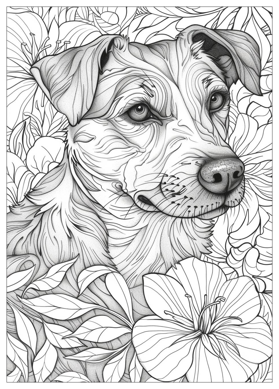 Dog Day Coloring Pages-14