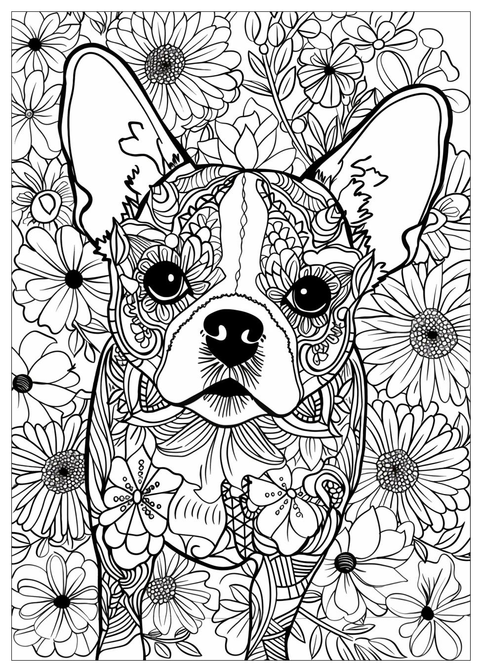 Dog Day Coloring Pages-16