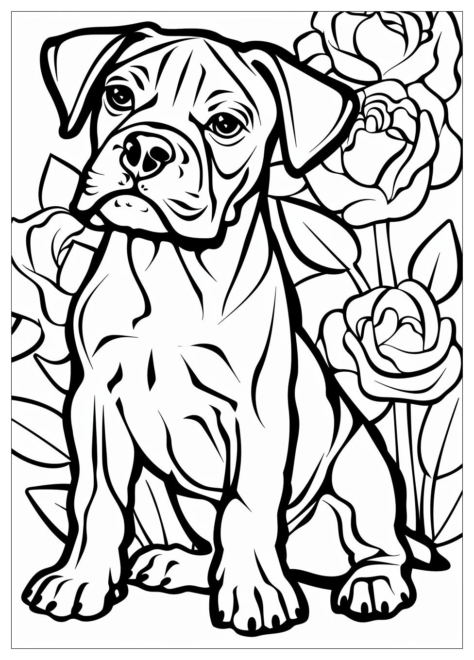 Dog Day Coloring Pages-2