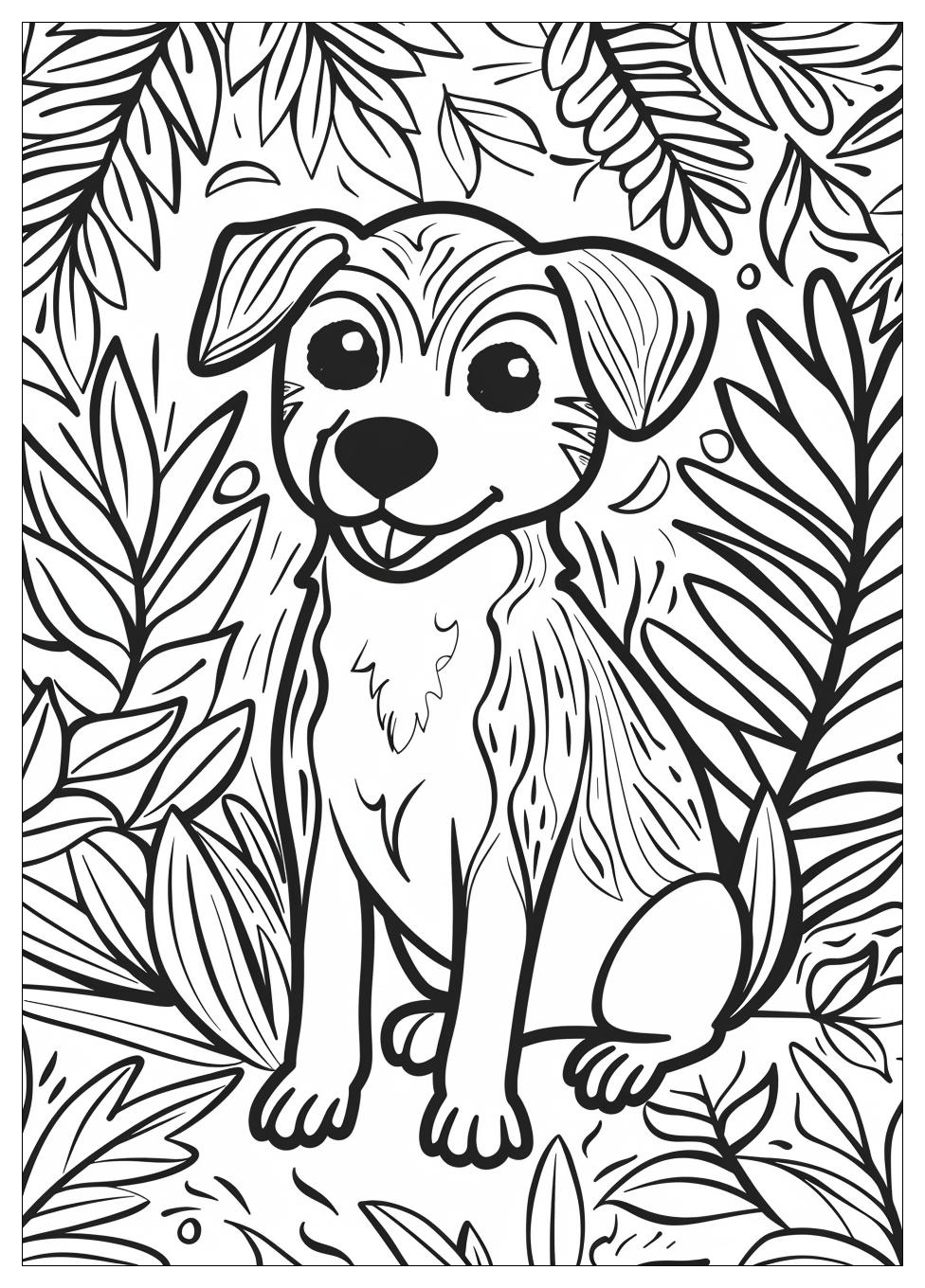 Dog Day Coloring Pages-3