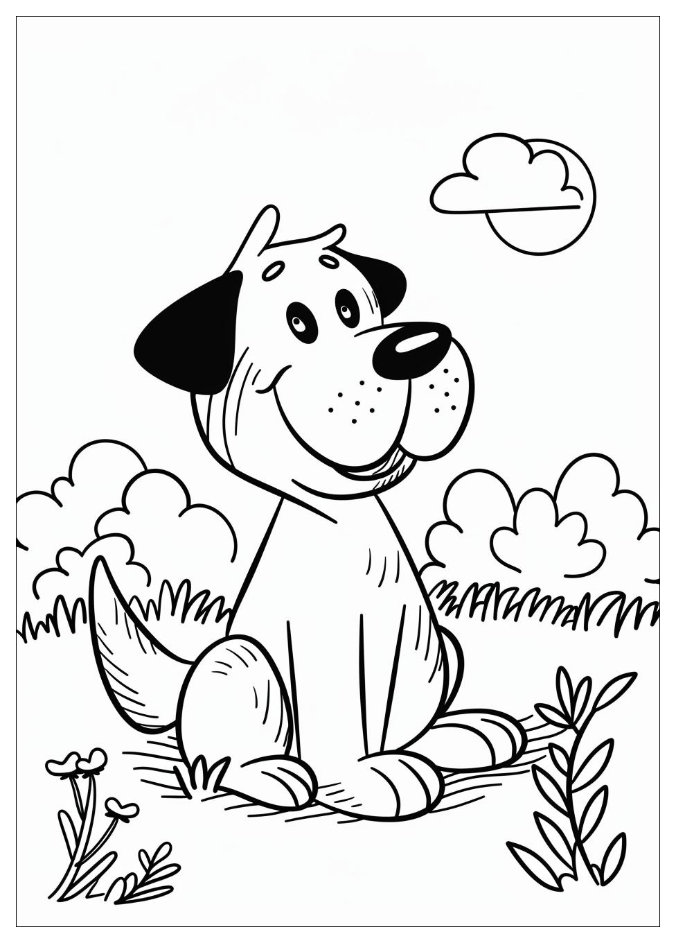 Dog Day Coloring Pages-6