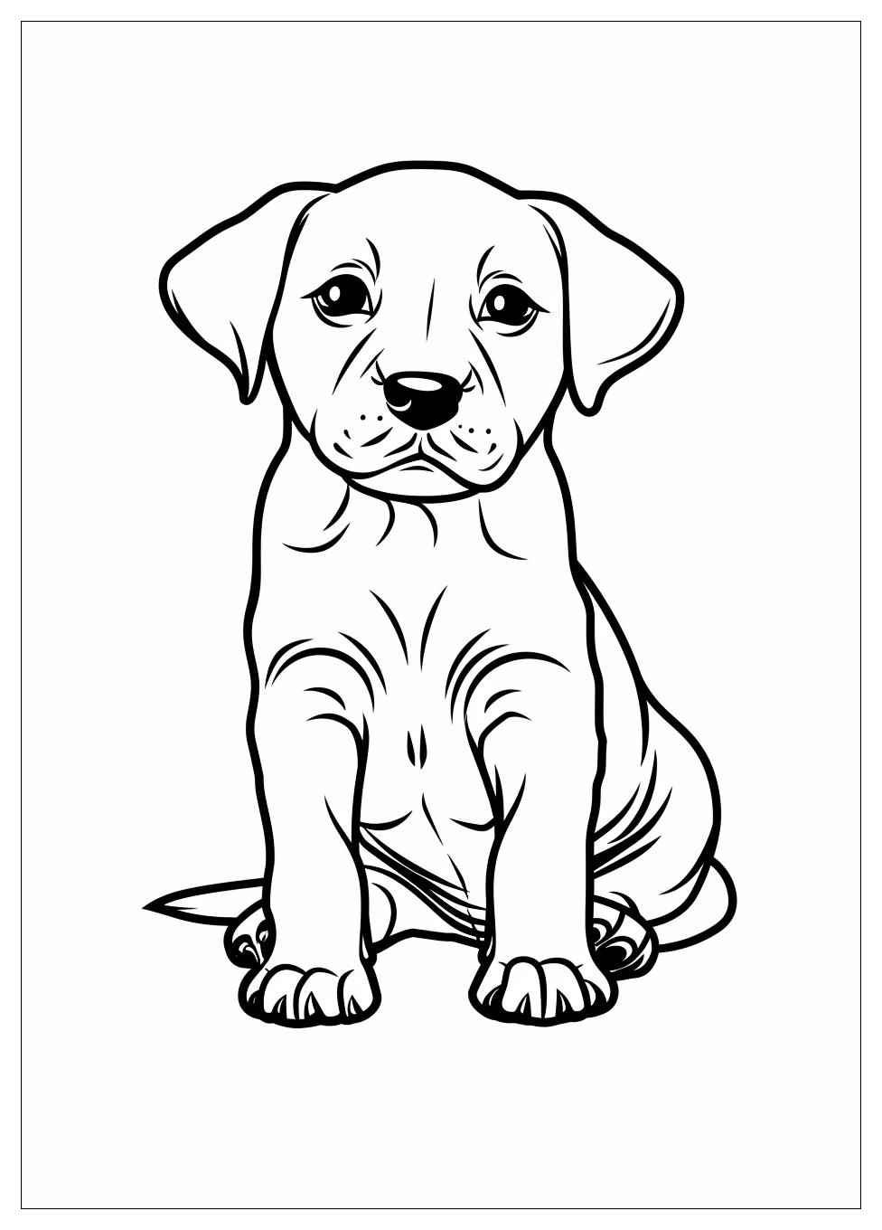 Dog Day Coloring Pages-8