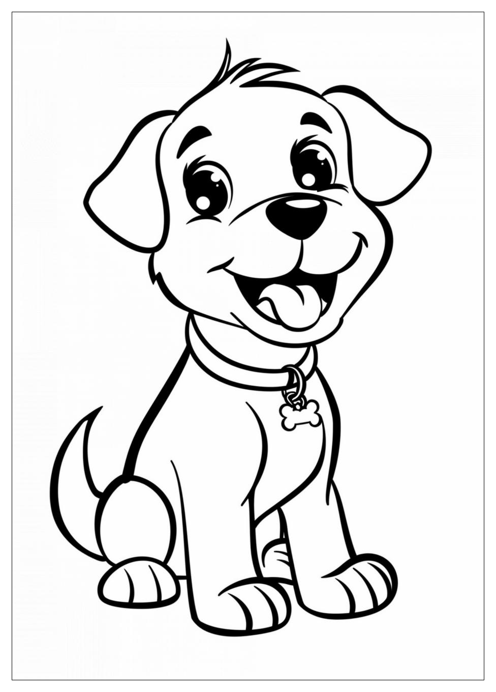 Dog Day Coloring Pages-9