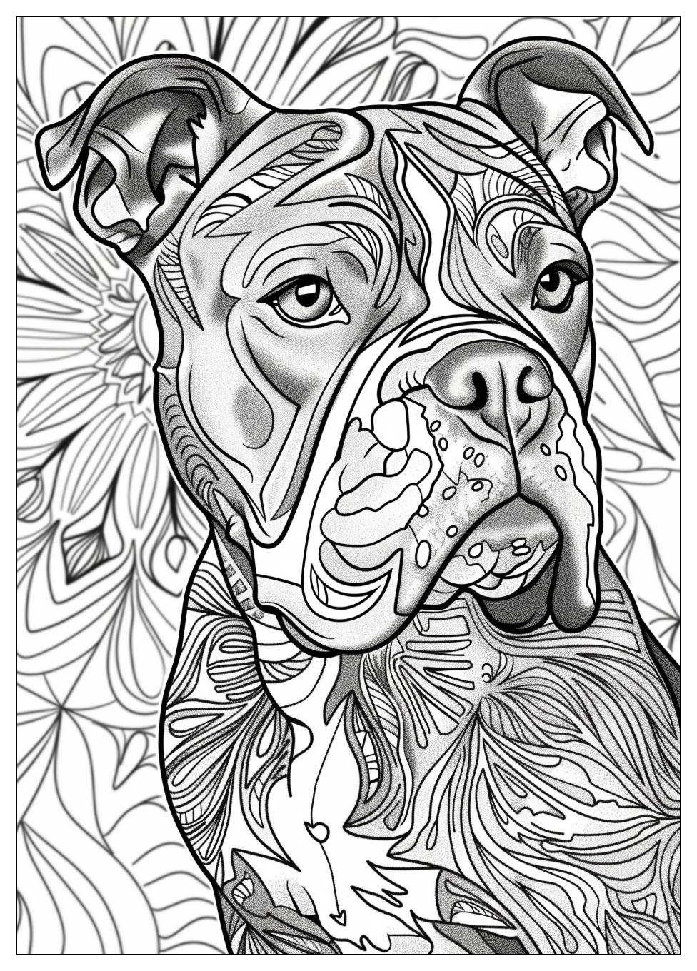 Dog Man Coloring Pages-13