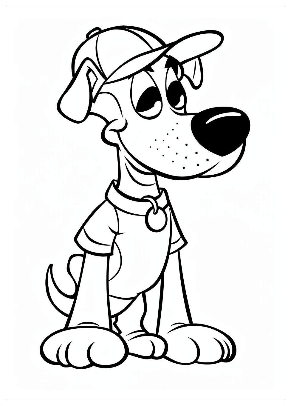 Dog Man Coloring Pages-4