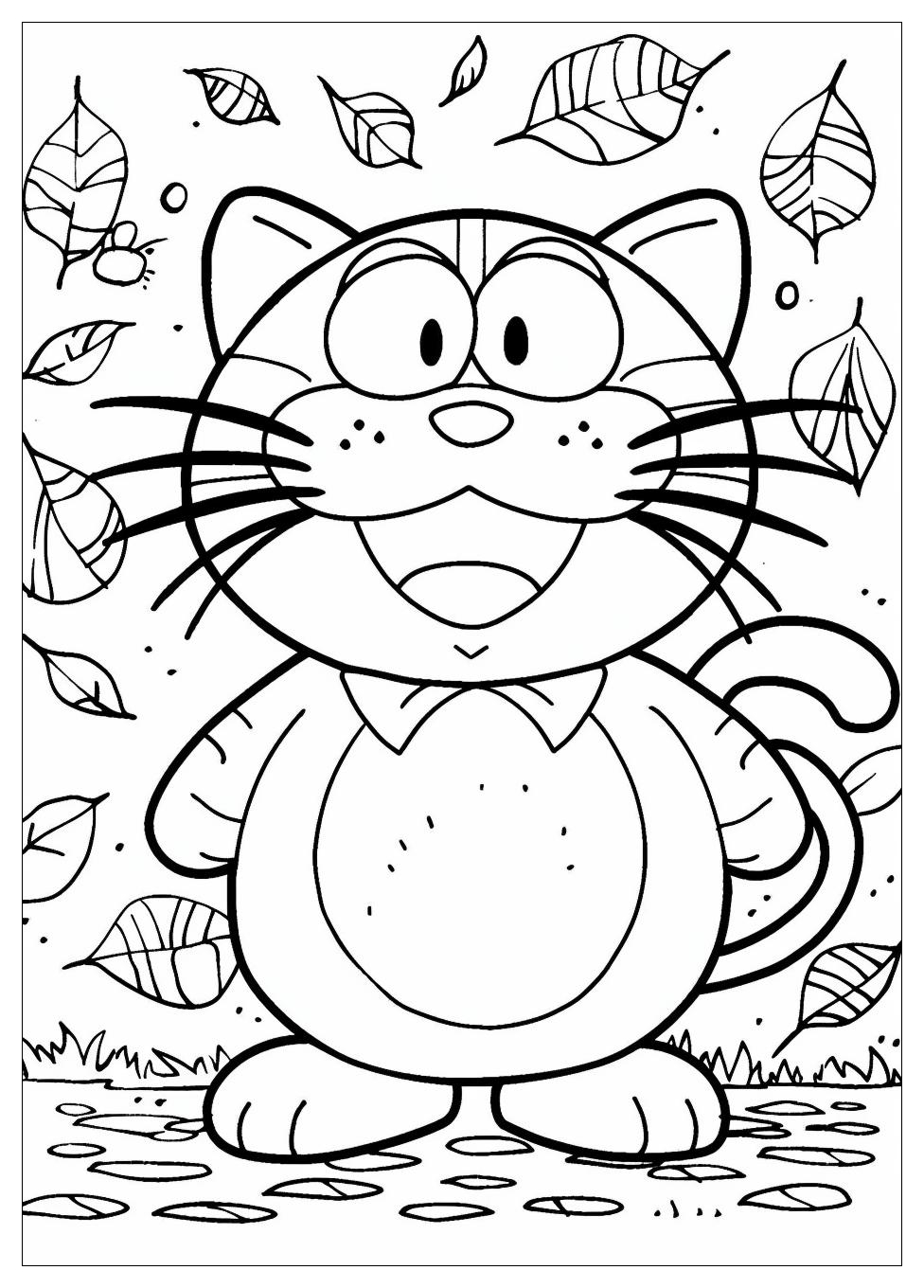 Doraemon Coloring Pages-1