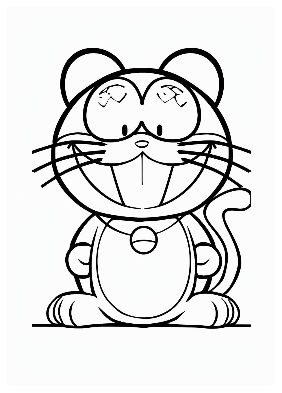 Doraemon Coloring Pages-16