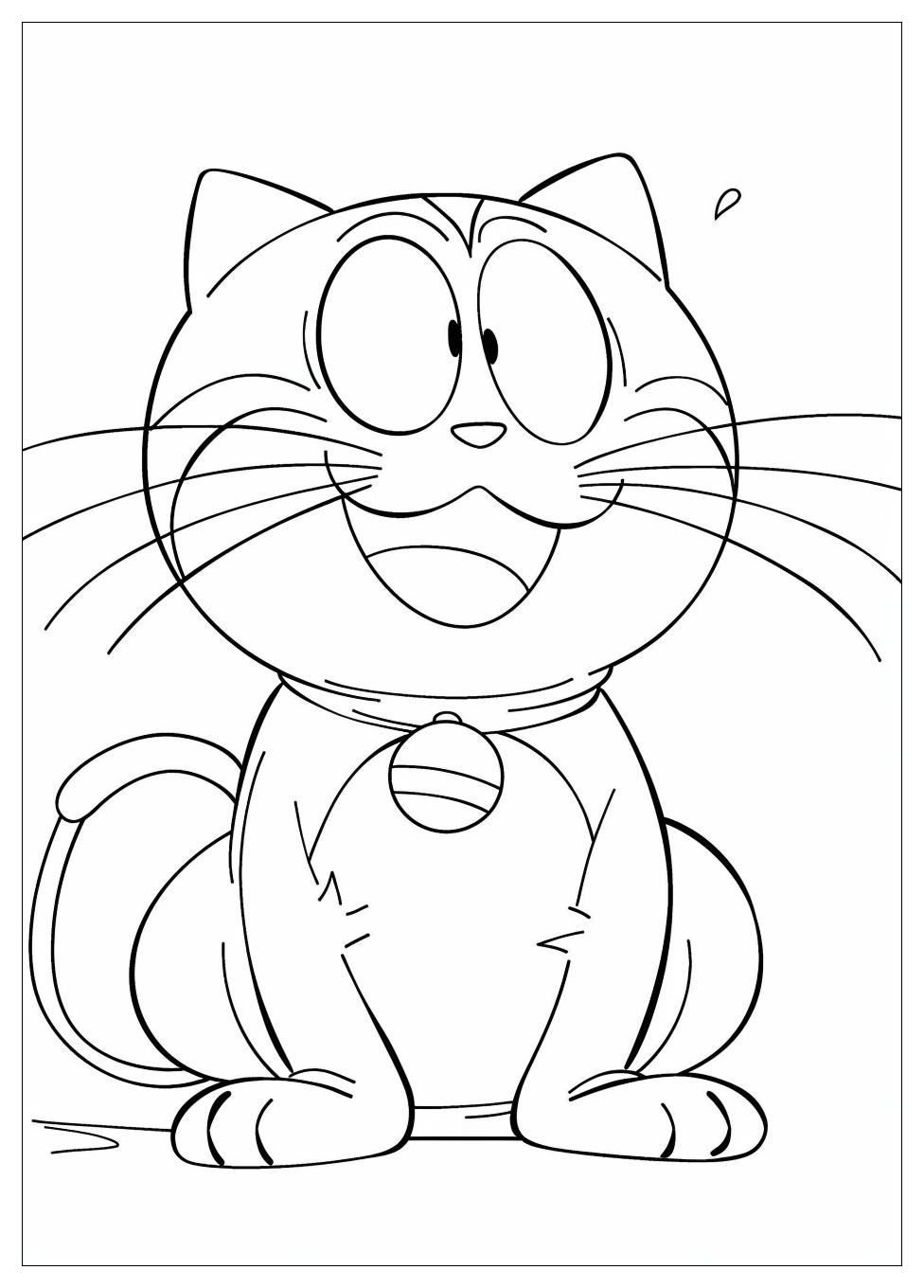 Doraemon Coloring Pages-17