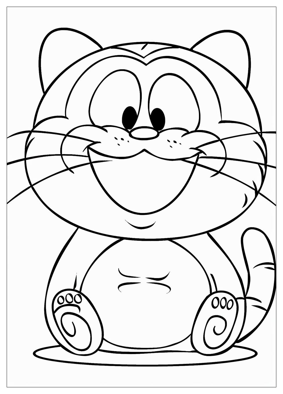 Doraemon Coloring Pages-19