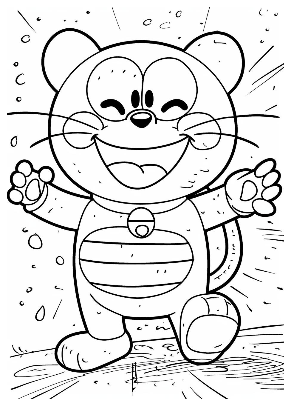 Doraemon Coloring Pages-2