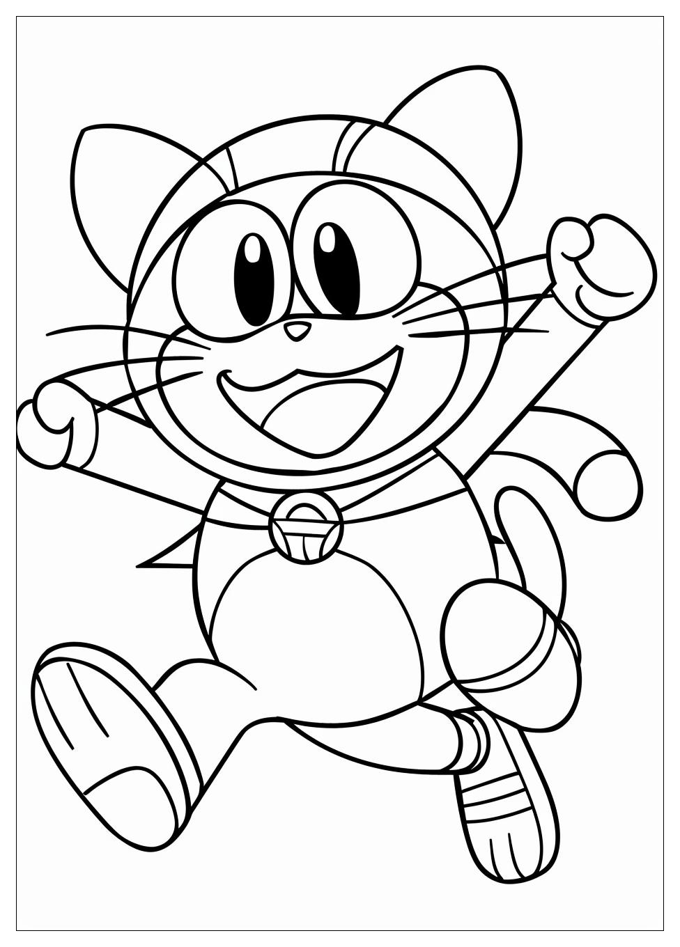 Doraemon Coloring Pages-20