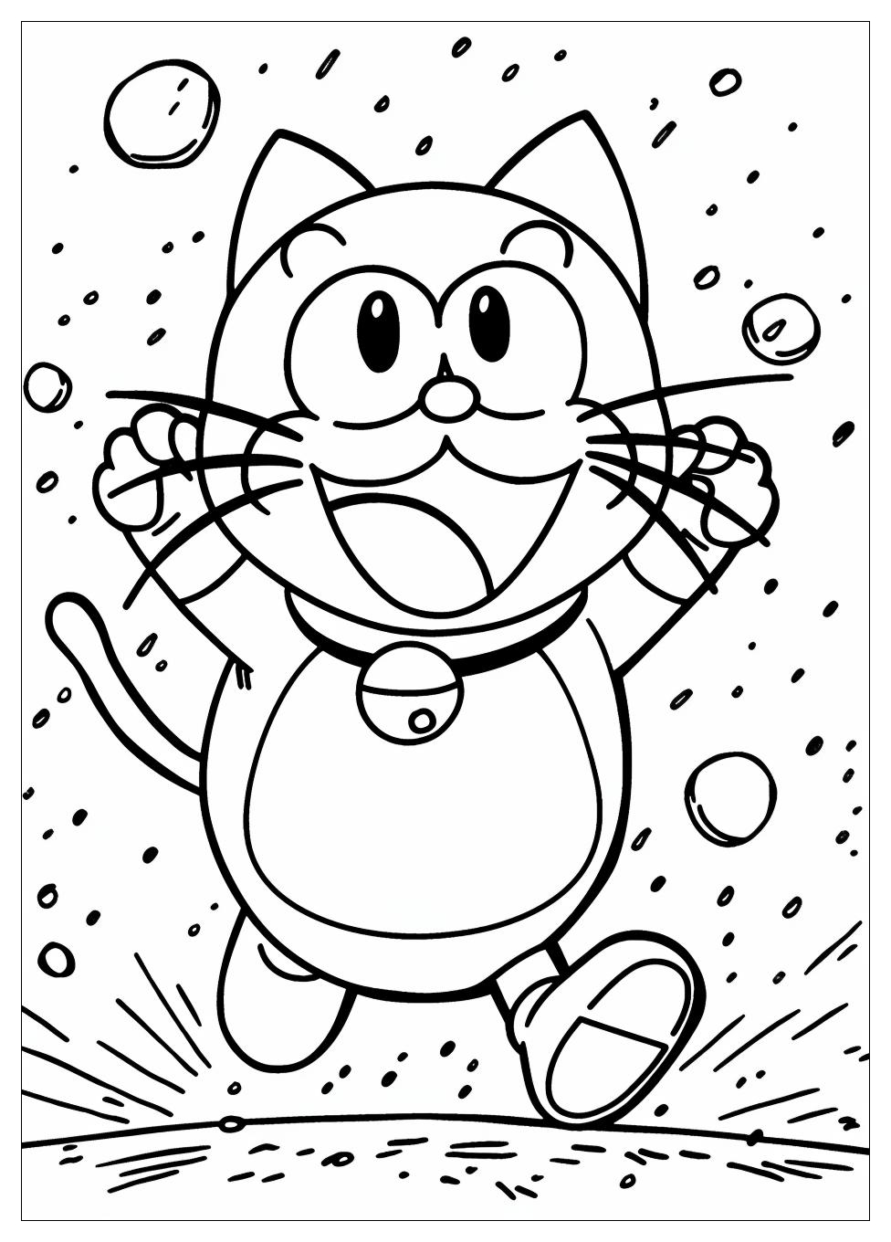 Doraemon Coloring Pages-3