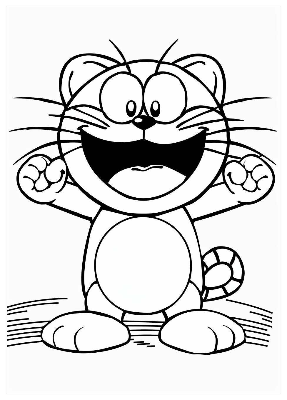 Doraemon Coloring Pages-4