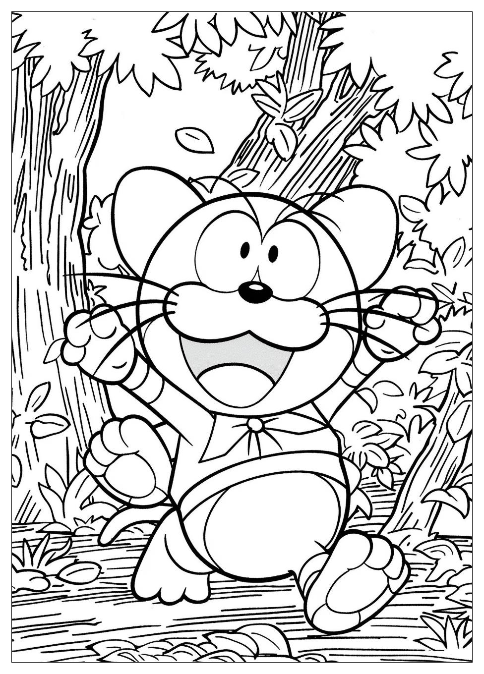 Doraemon Coloring Pages-7