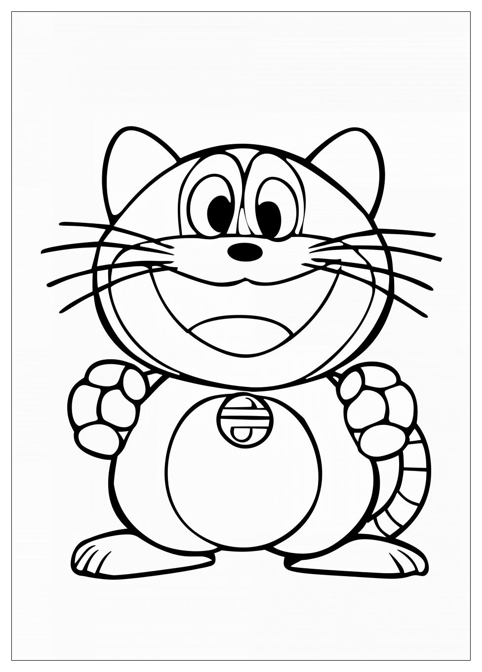 Doraemon Coloring Pages-8