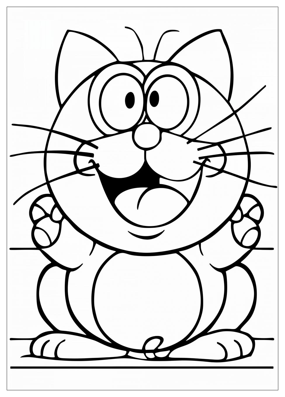 Doraemon Coloring Pages-9