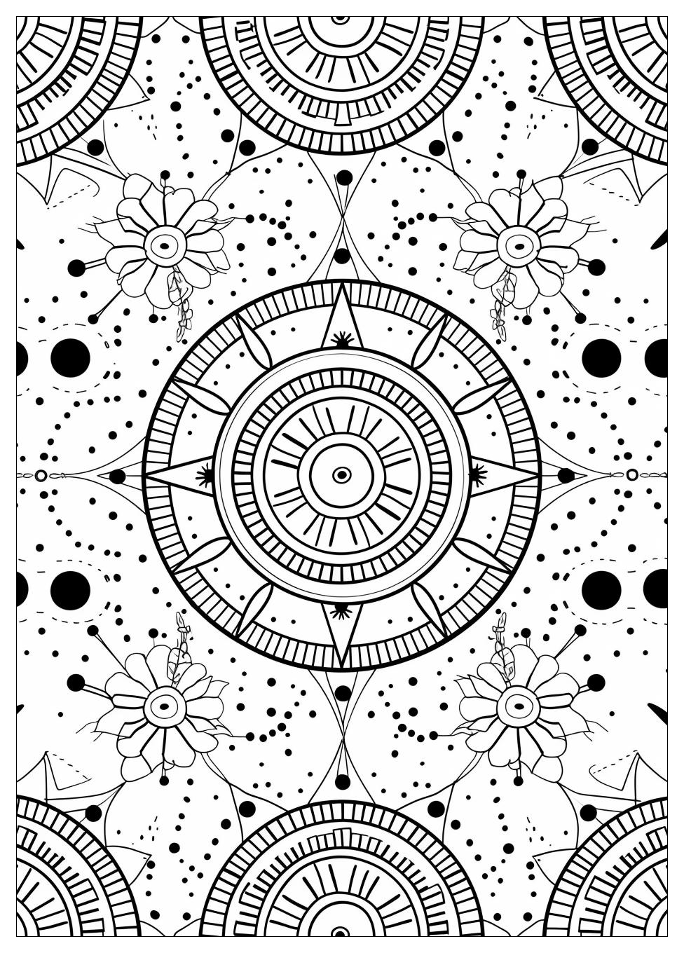 Dot Coloring Pages-19