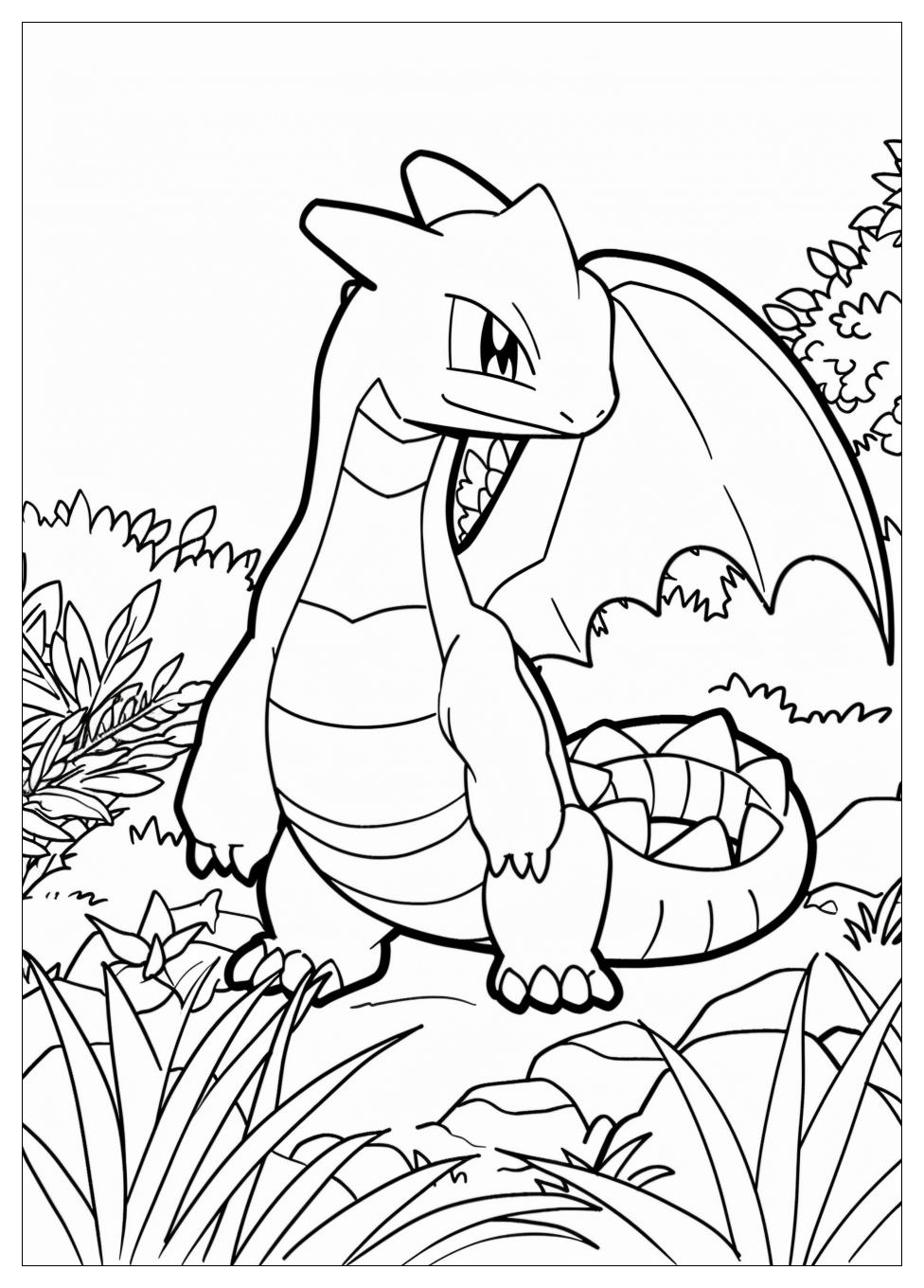 Dragonite Coloring Pages-19