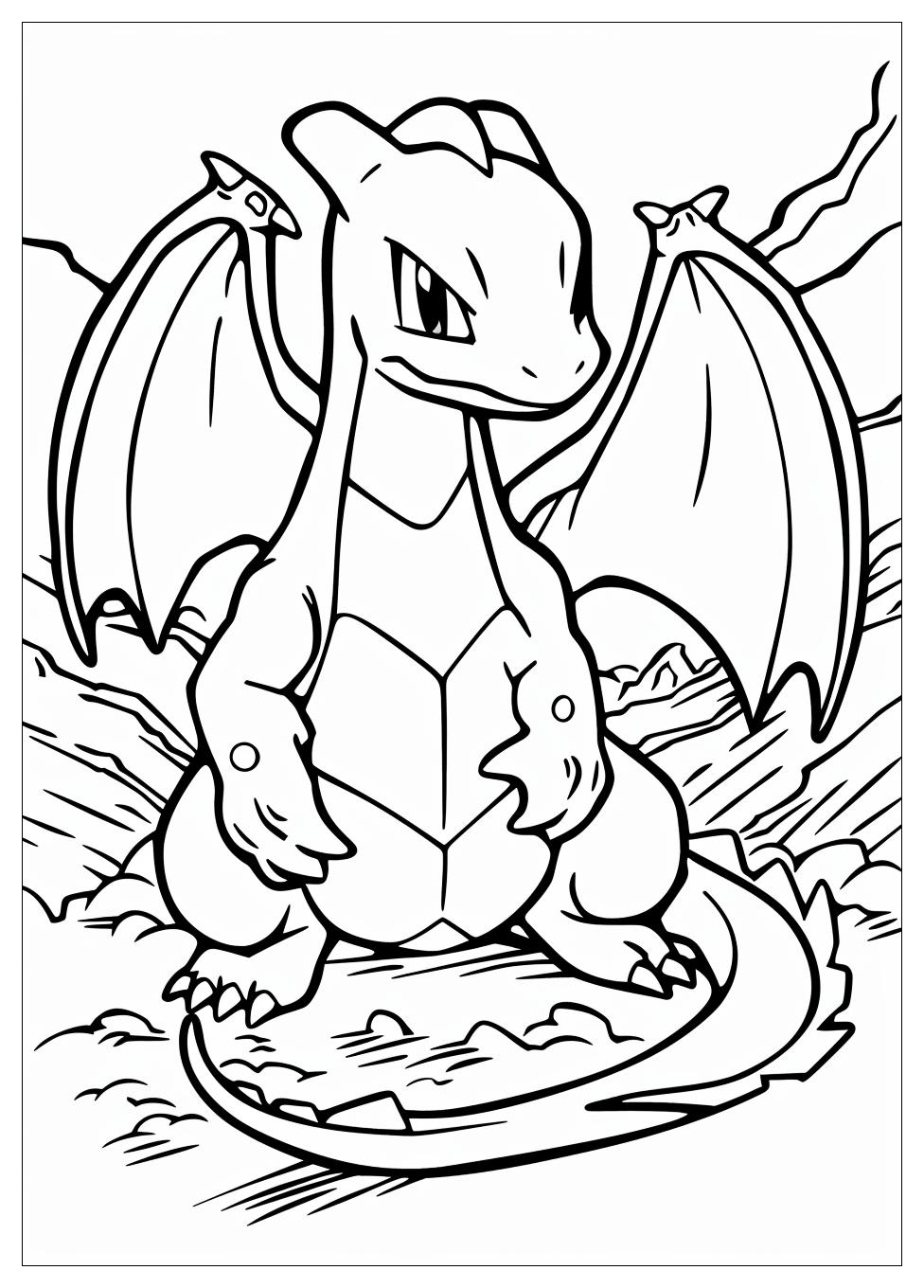 Dragonite Coloring Pages-4